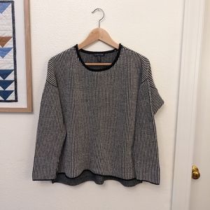 Eileen Fisher Merino Wool Boxy Sweater